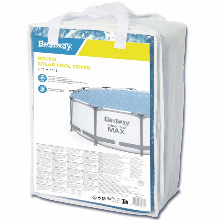 Bestway Flowclear solcellebassengovertrekk 3,56 m