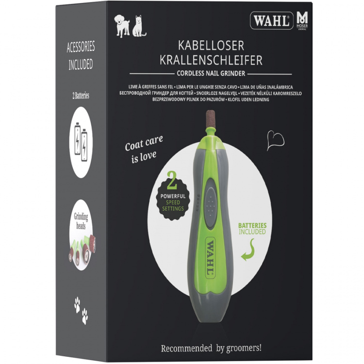 Wahl Batteridrevet klosliper i 2 størrelser