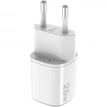 Celly USB-lader GaN 1 x USB-A + 1 x USB-C PD 25W
