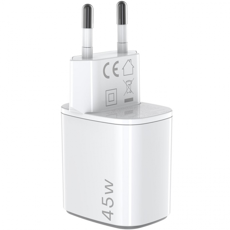 Celly USB-lader GaN 2 x USB-C PD 45W
