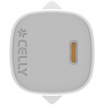 Celly USB-lader GaN 1 x USB-C PD 25W + USB-C-kabel