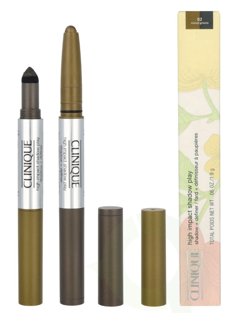 Clinique Impact Duo Eye Shadow 1,9 g #02 Mixed Greens