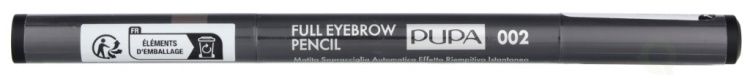 Pupa Milano Pupa Full Eyebrow Pencil 0,2 g #002 Brown