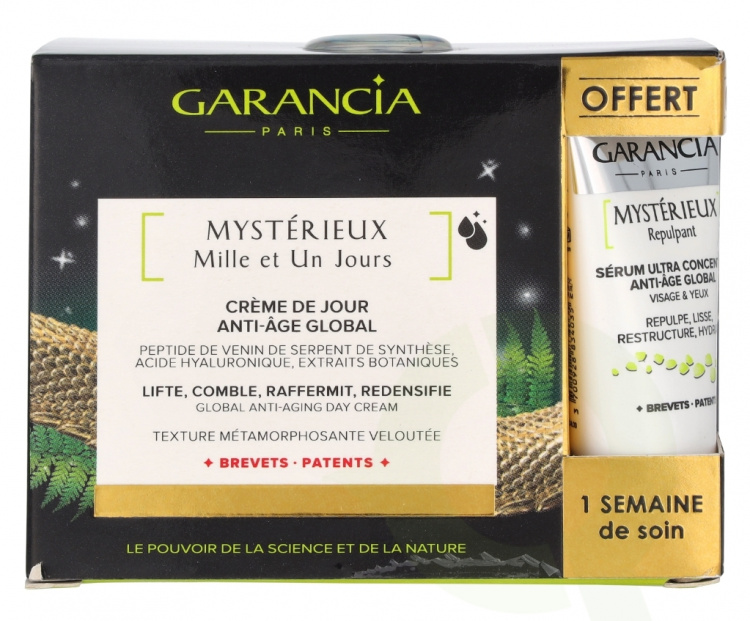 Garancia Mysterious Thousand And Ond Days Set 35 ml Anti-Aging Serum 5 ml/Anti-Aging Day Cream 30 ml