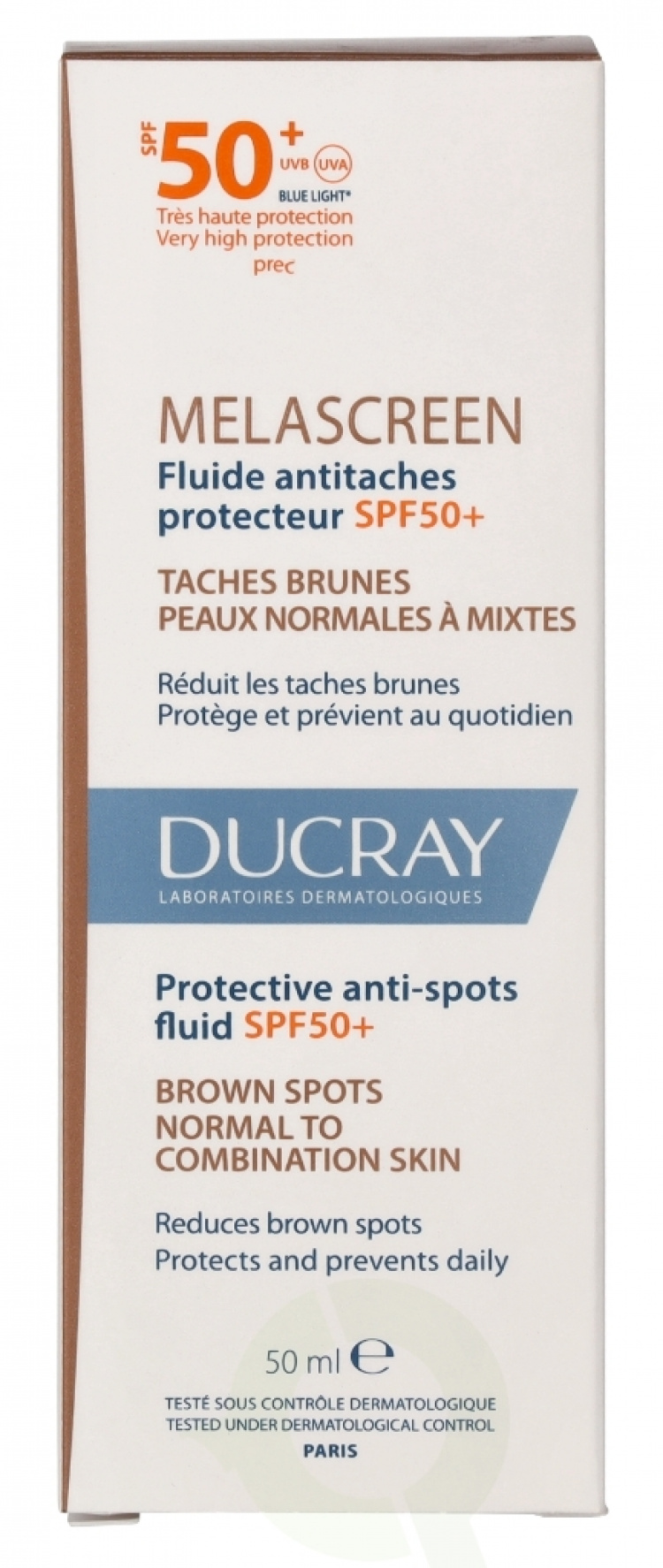 Ducray Melascreen UV-solkrem SPF50+ - Light 50 ml