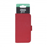 Gear Mobil Lommebok iPhone 16E Classic 3 Kort MagSerie Resirkulert Deep Red