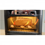 Midea Airfryer 2-i-1-kombinasjon med stekeovn 6,4 + 4,4 liter