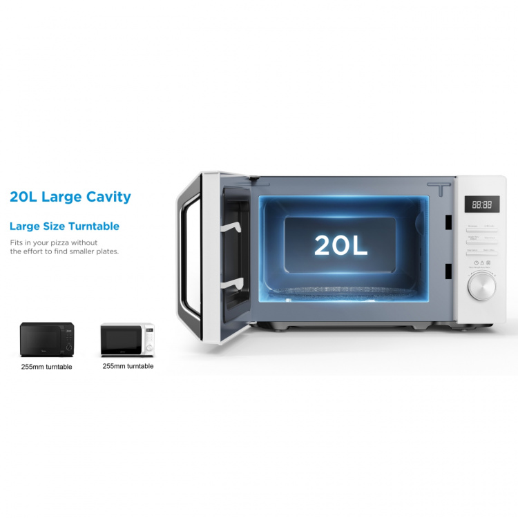 Midea Mikrobølgeovn med grill 20L 700/1000W