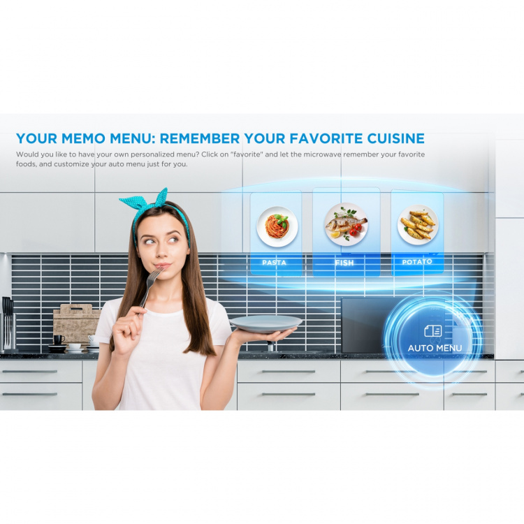 Midea Mikrobølgeovn med grill 20L 700/1000W