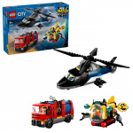 LEGO LEGO City - Helikopter, brannbil og ubåt (60462)