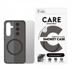 CARE by PanzerGlass - Flagship Case Urban Combat Smokey m. svart Qi-kompatibel Samsung Galaxy S25