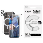 CARE by PanzerGlass - Feature 3-i-1 keramikkpakke - iPhone 16 Plus