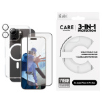 CARE by PanzerGlass - Flaggskip 3-i-1-pakke - iPhone 16 Pro Max