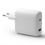 dbramante1928 Re-charge - Vegglader GaN - USB-C 65W+18W EU - Hvit dbramante1928 Re-charge - Vegglader GaN - USB-C 65W+18W EU - Hvit