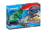 Playmobil Politihelikopter - Fallskjermjakt (70569)