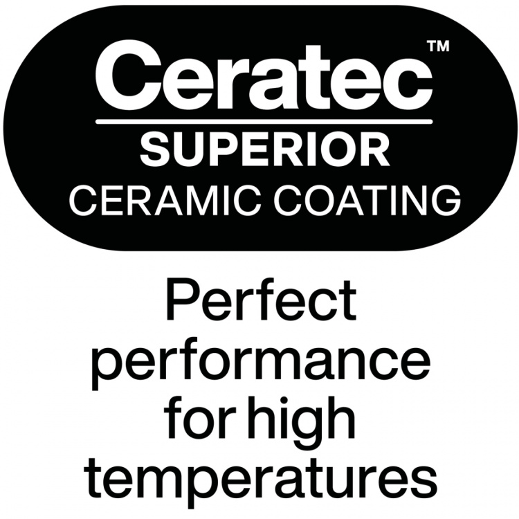 Fiskars Wok Hard Face 28cm/4,5 L keramikk 1075523