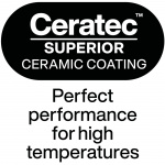 Fiskars Kasserolle Hard Face 2,5 L med lokk Keramikk 1075525