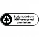 Fiskars Kasserolle Hard Face 2,5 L med lokk Keramikk 1075525