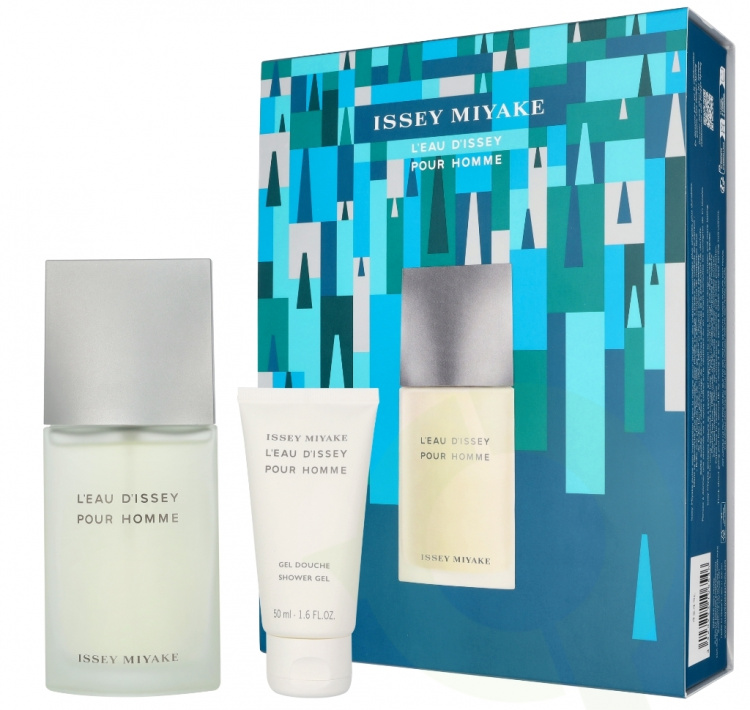Issey Miyake L\'Eau D\'Issey Pour Homme Giftset 125 ml Edt Spray 75ml/Shower Gel 50ml