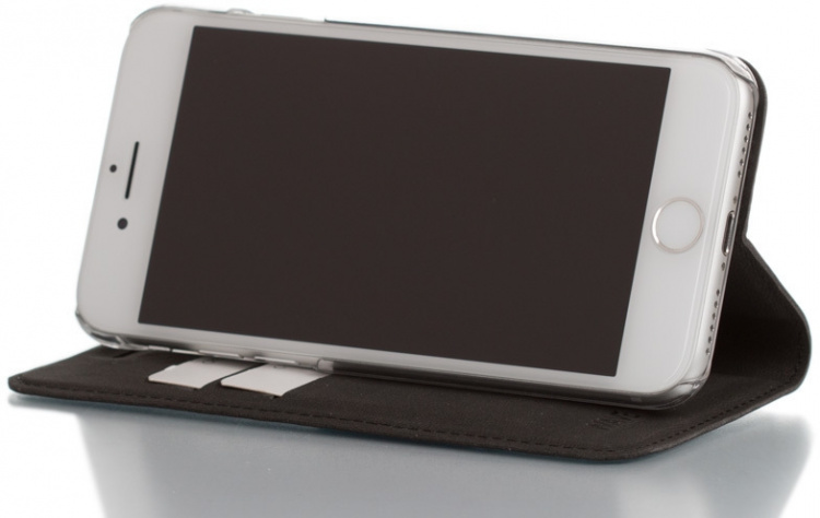 Wave BookCase beskyttelsesveske, iPhone 7/8/SE, svart