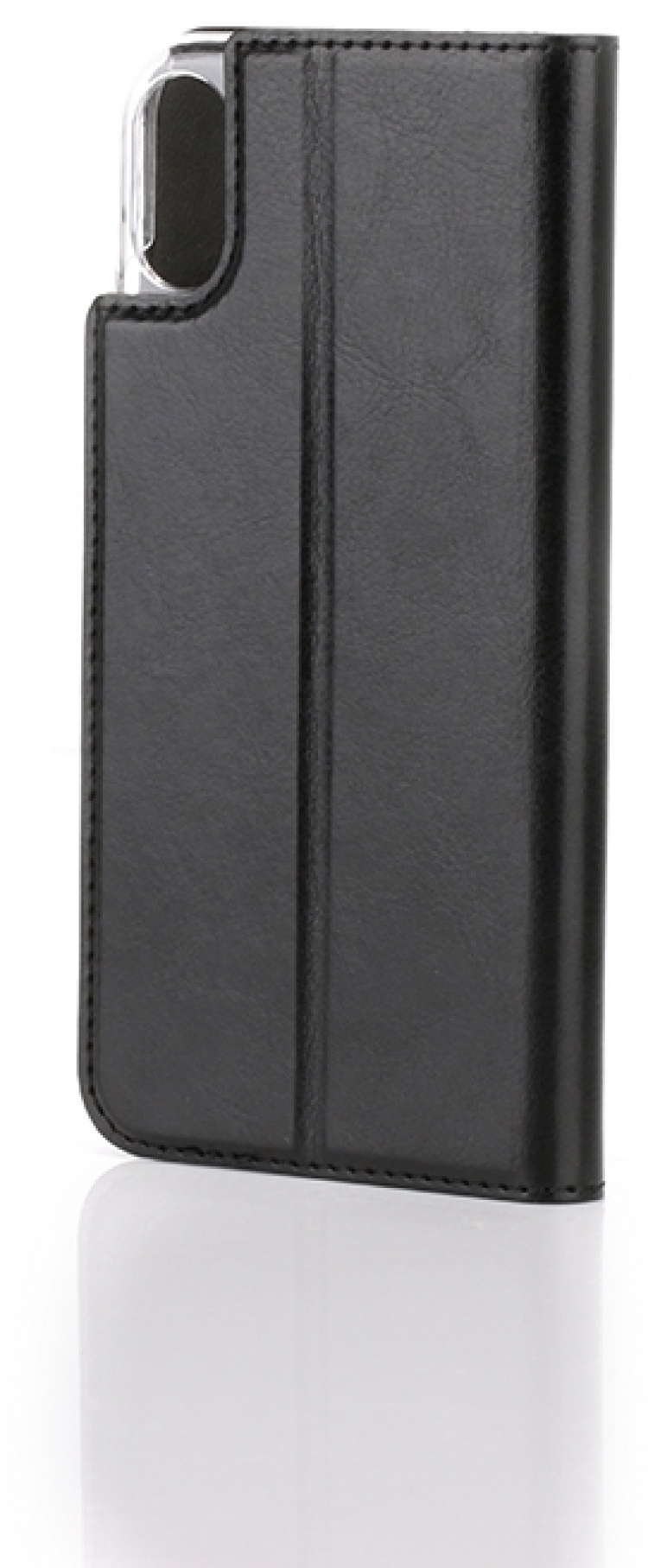 Wave BookCase beskyttelsesveske, iPhone X / Xs, svart Wave BookCase beskyttelsesveske, iPhone X / Xs, svart