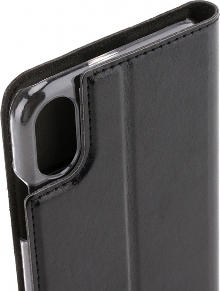 Wave BookCase beskyttelsesveske, iPhone X / Xs, svart Wave BookCase beskyttelsesveske, iPhone X / Xs, svart