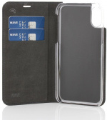 Wave BookCase beskyttelsesveske, iPhone X / Xs, mørkeblå Wave BookCase beskyttelsesveske, iPhone X / Xs, mørkeblå