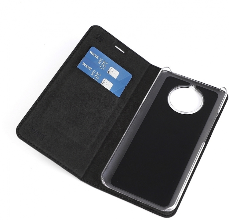 Wave BookCase beskyttelsesveske, Nokia 9 PureView, svart