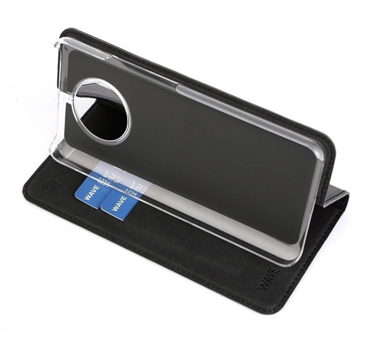 Wave BookCase beskyttelsesveske, Nokia 9 PureView, svart