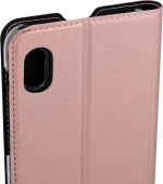 Wave BookCase beskyttelsesveske, Samsung Galaxy A10, rosa gull