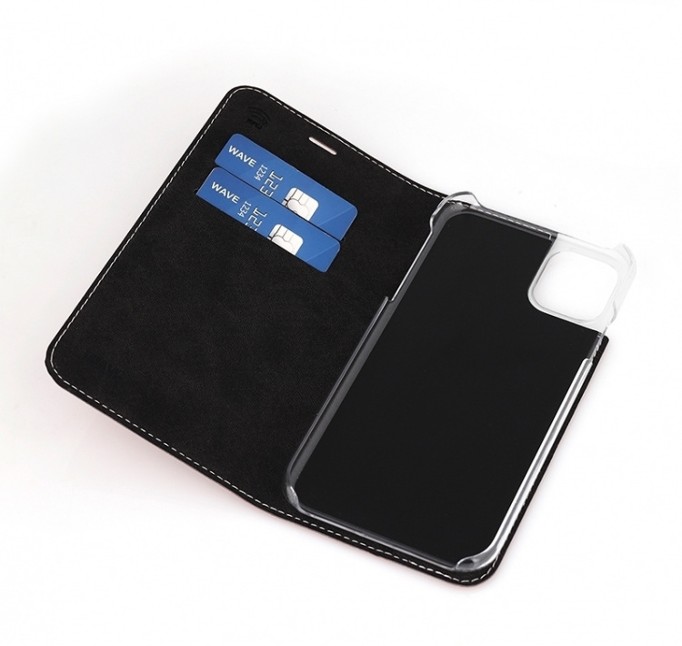 Wave BookCase beskyttelsesveske, iPhone 11, rosa gull Wave BookCase beskyttelsesveske, iPhone 11, rosa gull