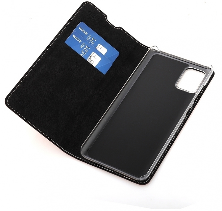 Wave BookCase beskyttelsesveske, Samsung Galaxy A51, rosa gull