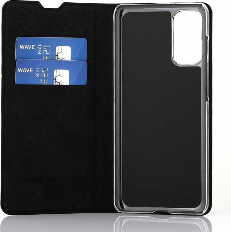 Wave BookCase beskyttelsesveske, Samsung Galaxy S20, svart Wave BookCase beskyttelsesveske, Samsung Galaxy S20, svart
