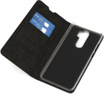 Wave BookCase beskyttelsesveske, Xiaomi Redmi Note 8 Pro, svart