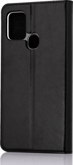 Wave BookCase beskyttelsesveske, Samsung Galaxy A21s, svart