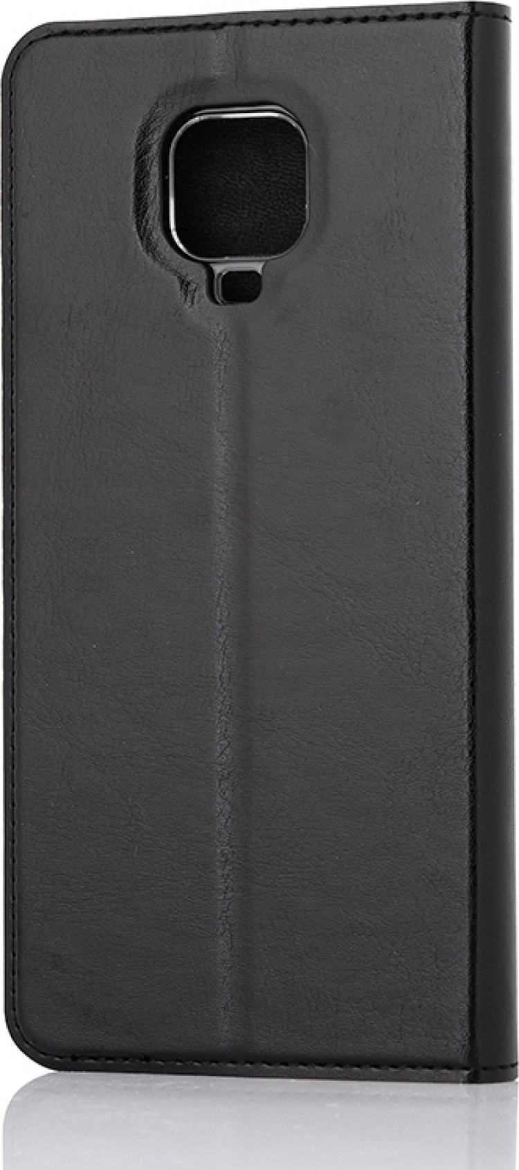 Wave BookCase beskyttelsesveske, Xiaomi Redmi Note 9 Pro, svart