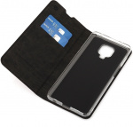 Wave BookCase beskyttelsesveske, Xiaomi Redmi Note 9 Pro, svart