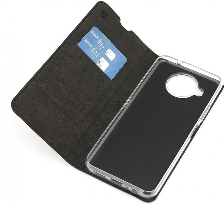 Wave BookCase beskyttelsesveske, Nokia 8.3 5G, svart