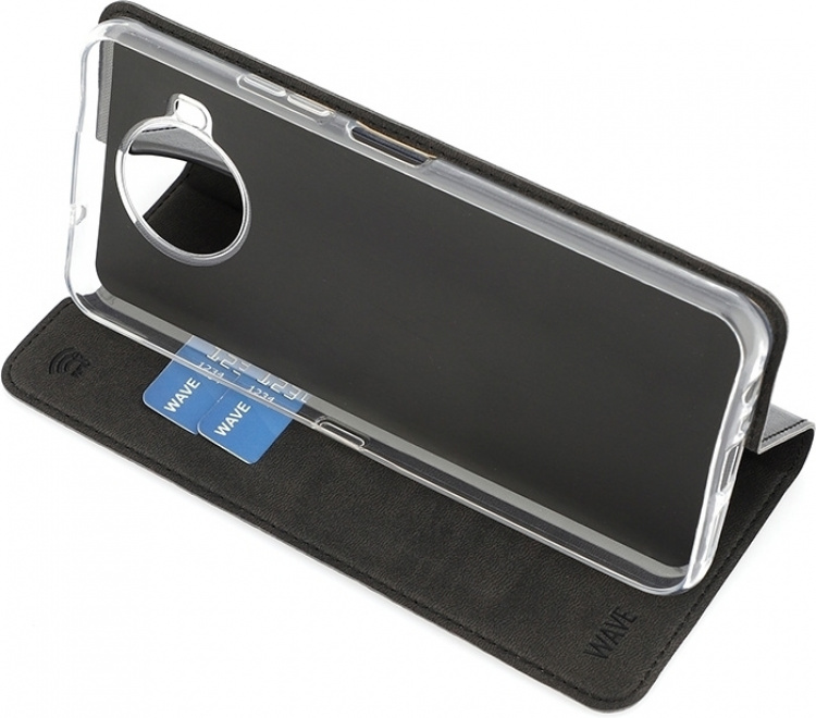 Wave BookCase beskyttelsesveske, Nokia 8.3 5G, svart