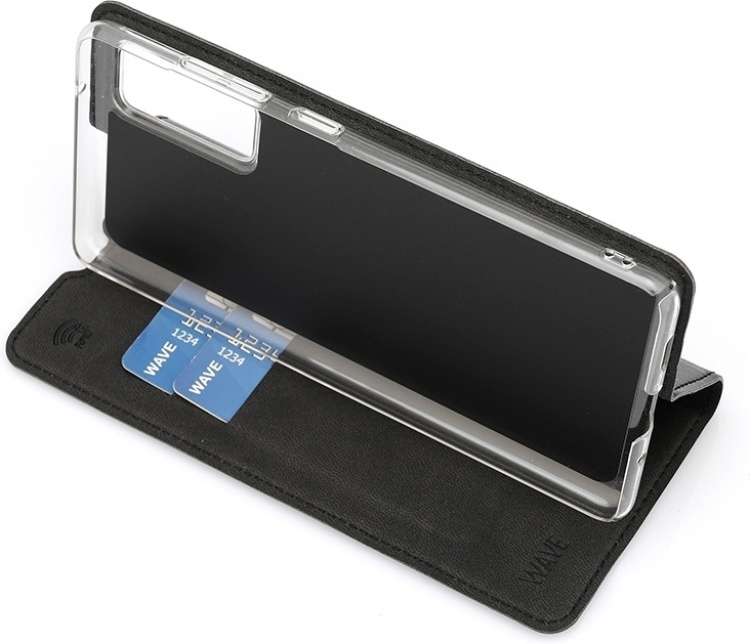 Wave BookCase beskyttelsesveske, Samsung Galaxy S20 FE 5G / Galaxy S20 FE, svart Wave BookCase beskyttelsesveske, Samsung Galaxy S20 FE 5G / Galaxy S20 FE, svart