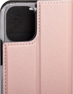 Wave BookCase beskyttelsesveske, iPhone 12 mini, rosa gull