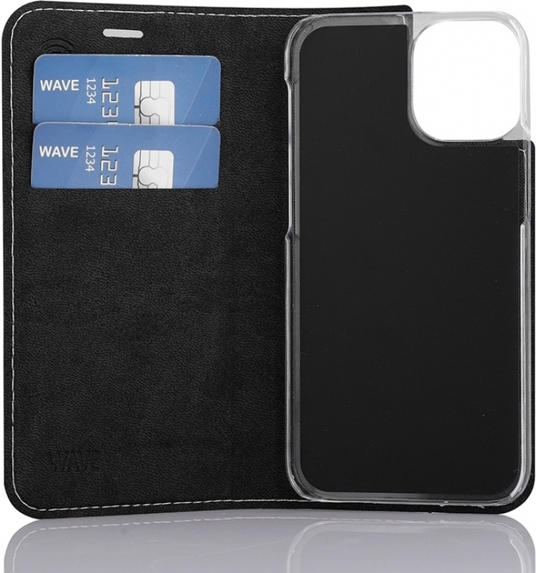 Wave BookCase beskyttelsesveske, iPhone 12 mini, rosa gull