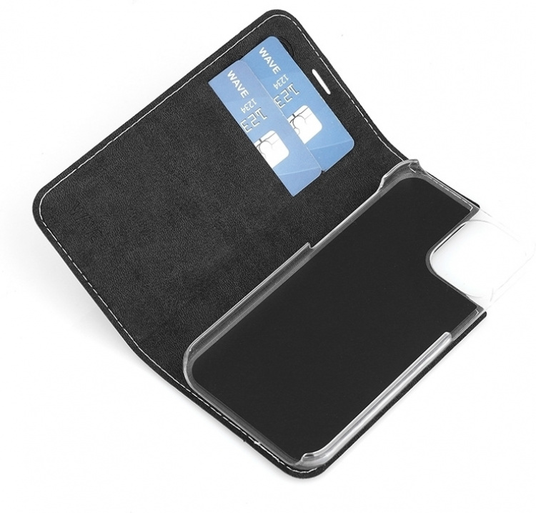 Wave BookCase beskyttelsesveske, iPhone 12 mini, rosa gull