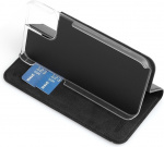 Wave BookCase-etui, iPhone 12 Pro / iPhone 12, svart