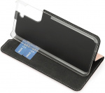 Wave BookCase beskyttelsesveske, Samsung Galaxy S21, rosa gull