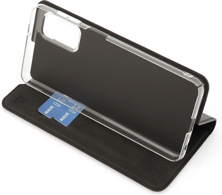 Wave BookCase beskyttelsesveske, Samsung Galaxy A32 5G, svart