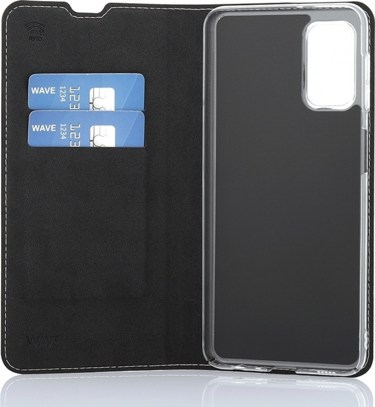 Wave BookCase beskyttelsesveske, Samsung Galaxy A32 5G, rosa gull