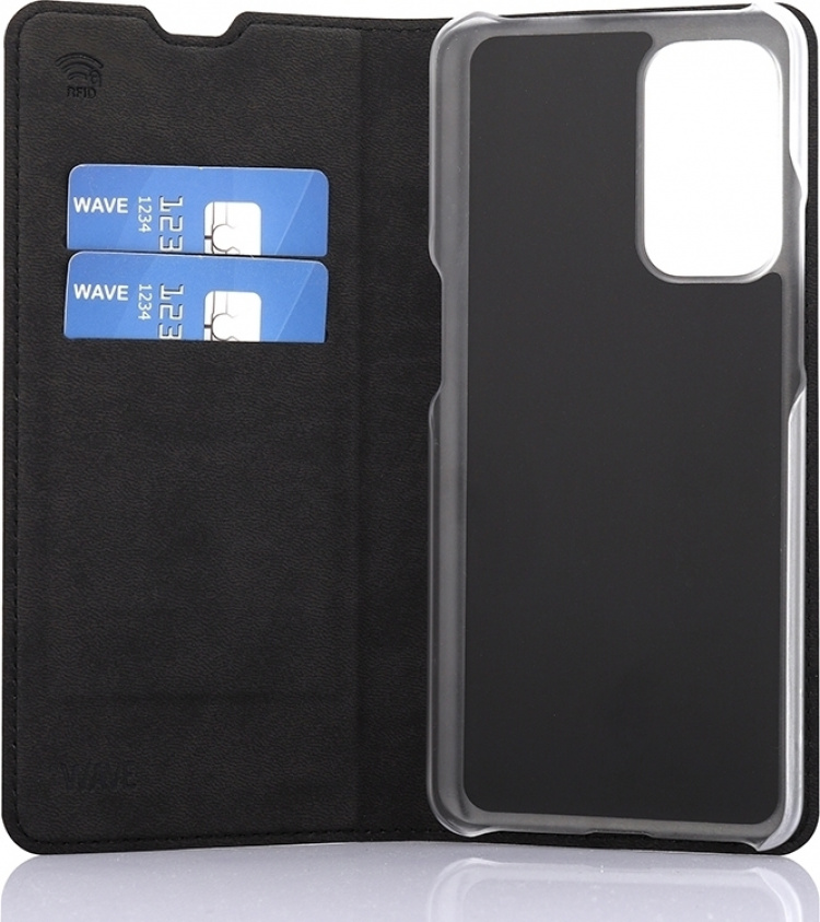 Wave BookCase beskyttelsesveske, OnePlus 9, svart