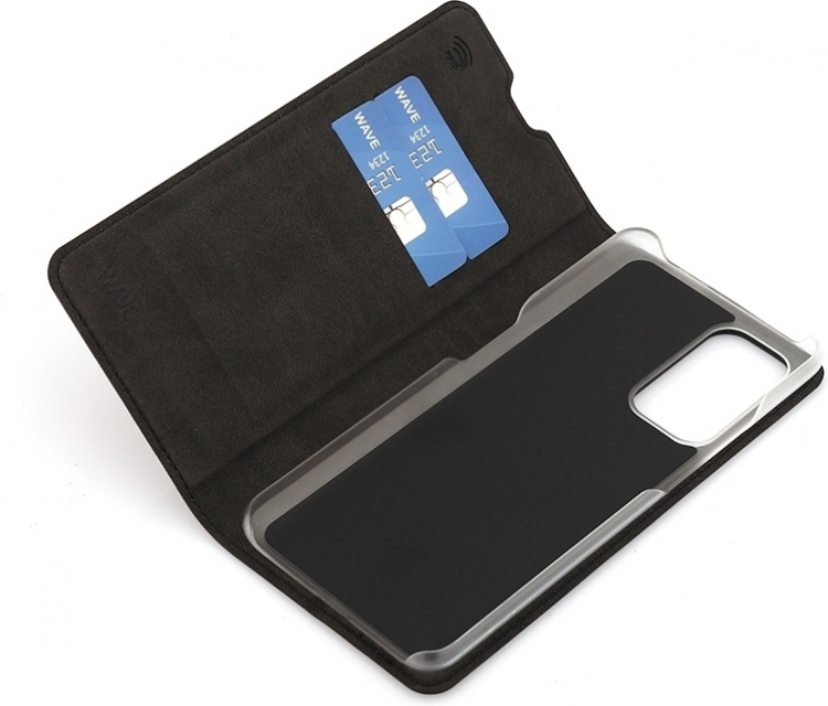 Wave BookCase beskyttelsesveske, OnePlus 9, svart