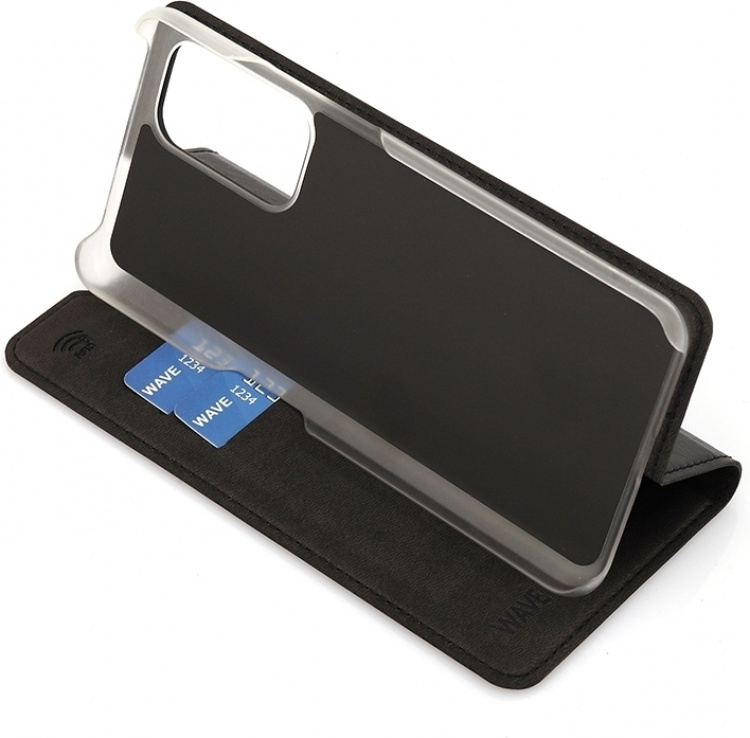 Wave BookCase beskyttelsesveske, OnePlus 9, svart